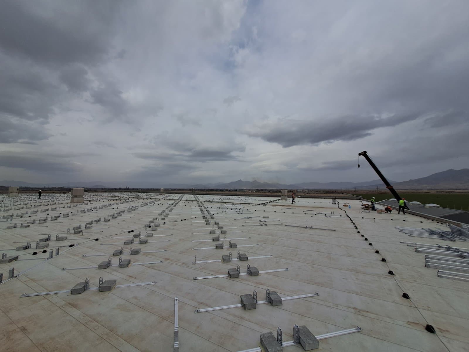 GenTherm rooftop solar panel system