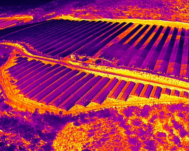 Thermal scan - plant overview